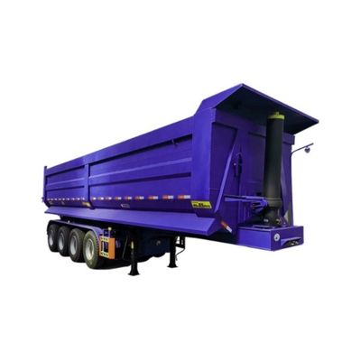 28t 重荷着陸車 ダンプ半トレーラー