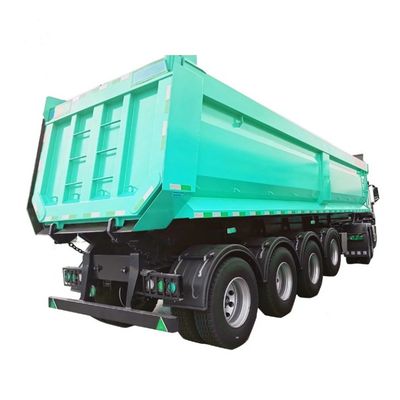 50~80トンの水力式傾斜式 後部ダンプ半トレーラー