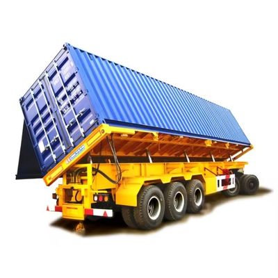 40tons ダンプ 半トレーラー ターパー ターピング サイド トラック トレーラー 2&quot;/3.5&quot;キングピン