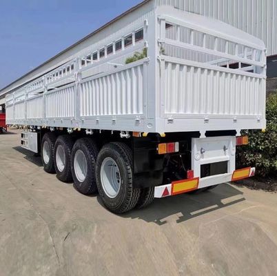 トラックトレーラー 3軸4軸 フェンス貨物トレーラー 重荷着陸車 28t