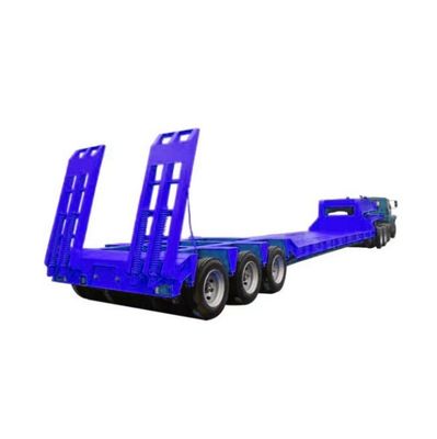 重荷輸送のための4軸半トレーラー Q345B / T700 鋼本梁