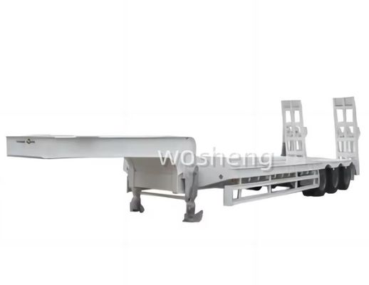 セミトレーラー 重用低床セミトレーラー 3/4軸とタレ重量40-100TON