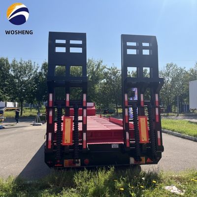 30~120トンのトラック 重用機器用セミトレーラー 13~18m x 2.5~3m x 3.3m