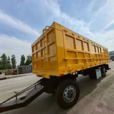 500mm 高さ Q345 炭素鋼 引列 牽引 ドリー 40-100 トンの荷重のためのフルトレーラー