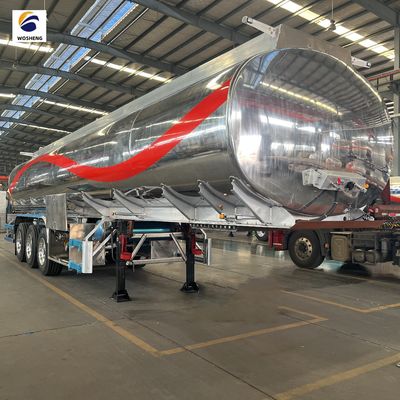 設計 15000L 60000L 2/3/4軸燃料油 ガソリン/ケロシン/ディーゼルタンク 半トレーラー
