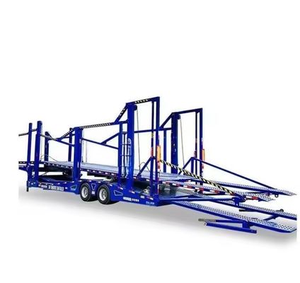 ウォシェン 2 アクセル カーキャリア トレーラー ダブルデッキ カー トランスポート 半トレーラー 耐久性