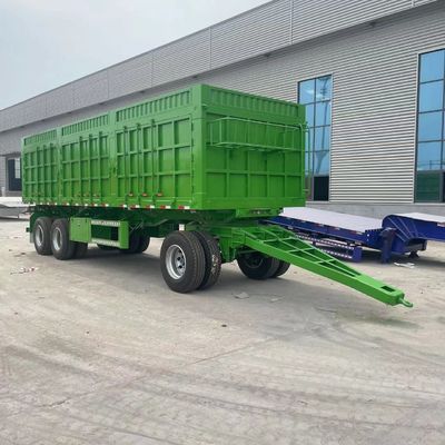 客の要求 2 軸 20FT トラバー カーゴ フェンス 半トレーラー
