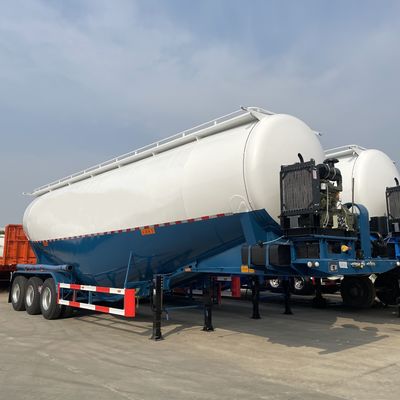 60トンの最大重荷 トラック トレーラー 卸料 セメント シロ タンカー 半トレーラー 製品