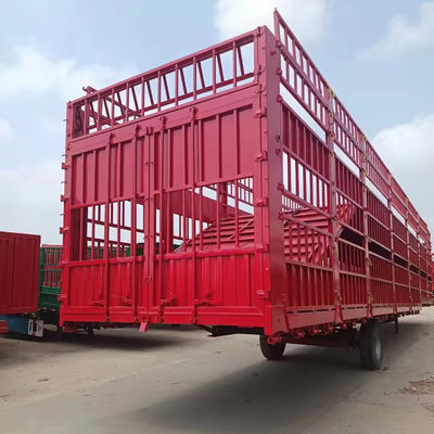 最大重荷 30000 kg 双甲板動物 家禽 畜産 半トレーラー 3/4 アクセル