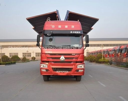Wosheng 30/40tons ロジスティック ウイングスパン ヴァン・セミトレーラー 双線ブレーキシステム WABCO