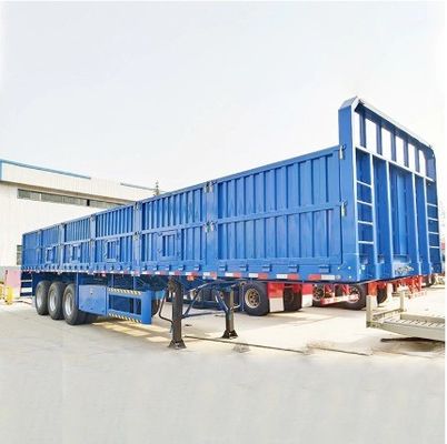 7500kgs Tare 重量 大量 貨物 フェンス セミトレーラー プロの金属板と