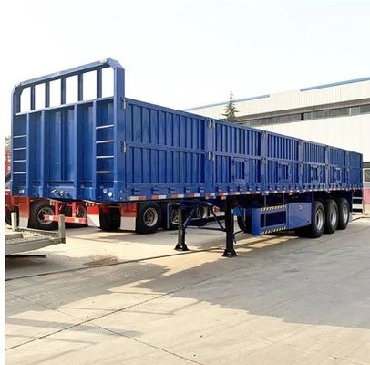 7500kgs Tare 重量 大量 貨物 フェンス セミトレーラー プロの金属板と