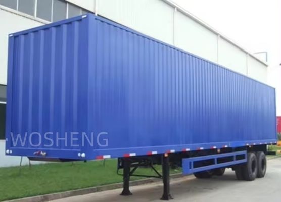 パーソナライズされたWosheng 3AXL 40ft 45ft サイドカーテン 半トレーラー PVC防水布団