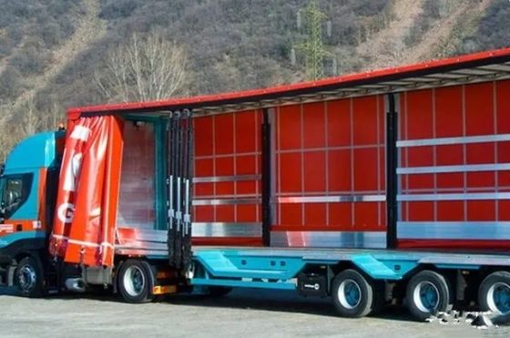 オーダーメイド ウォーシェン3軸 サイドカーテン 半トレーラー 双線 WABCOブレーキシステム