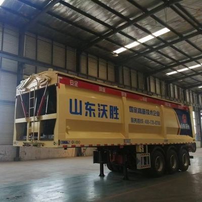 60000kgs マックスペイロード クローラー/ライブフロアダンプトラック