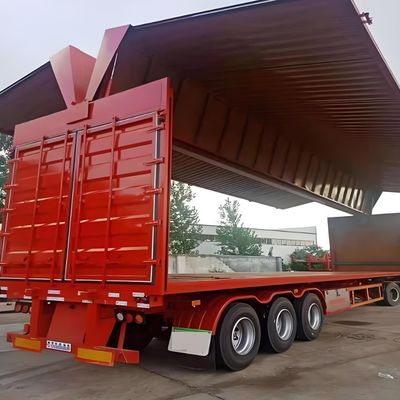 半トレーラー 9.5-16m 長 3軸 30-50tons ロジスティック 翼幅バン