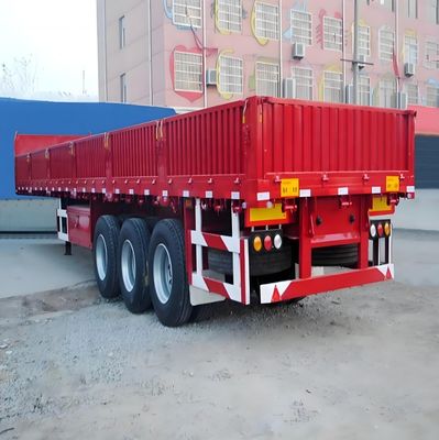 軽量 2 3 4 軸用荷重 50 トントラック Q345B T700 素材の半トレーラー