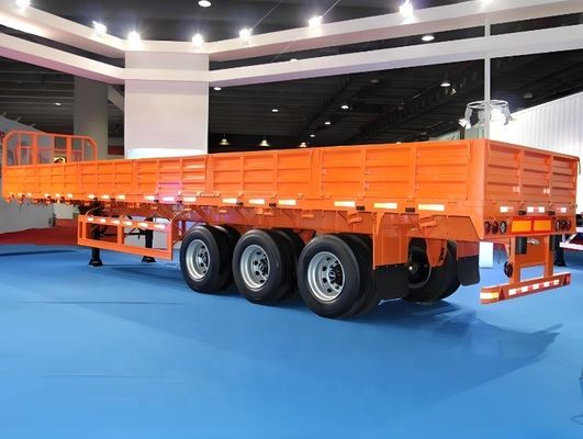軽量 2 3 4 軸用荷重 50 トントラック Q345B T700 素材の半トレーラー