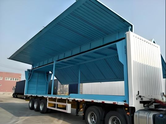 懸垂システム 機械式/空気懸垂 半トラック用開翼バントレーラー