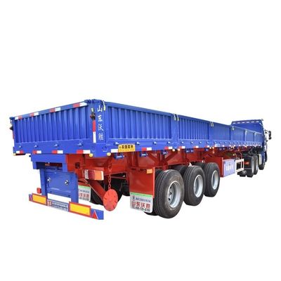 Wosheng Side Tipper トラック トレーラー 90w mm*13/16 厚さ mm*10 層葉の春