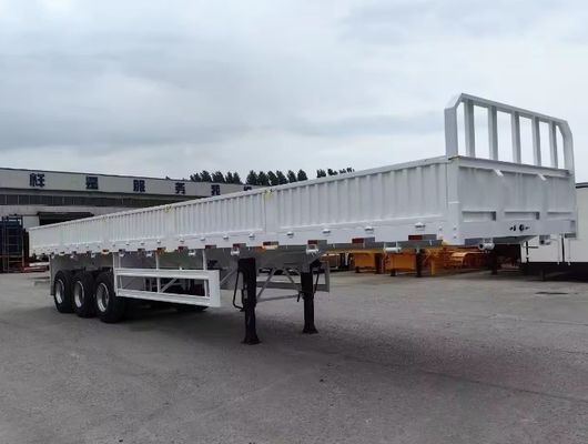 30t 40t 卸荷 乾燥貨物 横ドロップ 横壁セミトレーラー トラック用 ワブコブレーキシステム