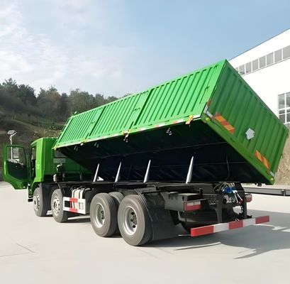 サイドダンプトレーラー マルチアクセル 45 CBM サイドダンパー 半トレーラー マックスペイロード 30000 kg