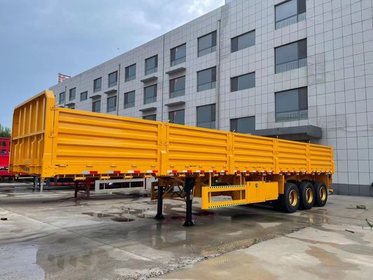 12400X2500X3650mmの寸法と重荷着陸機を備えた半トラックトレーラー