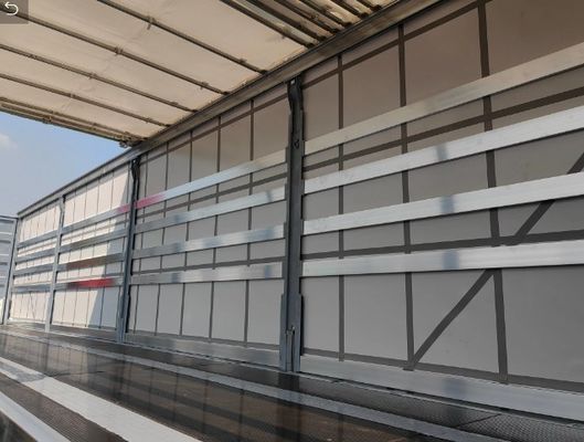 鉄製 閉ざされた箱 カーディン サイド バン トラック 半貨物 トレーラー ロシア市場