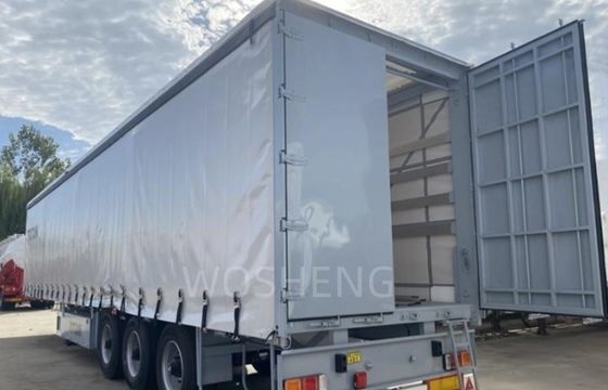 鉄製 閉ざされた箱 カーディン サイド バン トラック 半貨物 トレーラー ロシア市場
