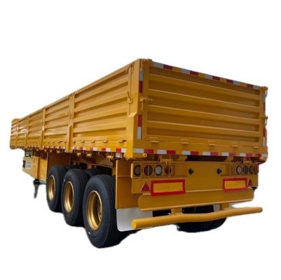 トラックトレーラー 3軸 40-100トン 鋼側壁セミトレーラー