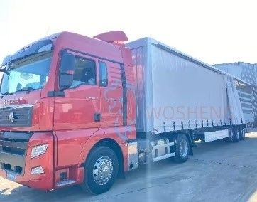鉄製 閉ざされた箱 カーディン サイド バン トラック 半貨物 トレーラー ロシア市場