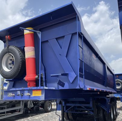 28t 重荷着陸車 ダンプ半トレーラー