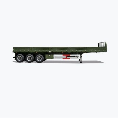 パーソナライゼーション 30t 40t 3 アクセル トレーラー 鋼側壁と取り外すボードフェンス
