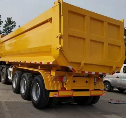 Q345B / T700 砂石輸送用鋼筋本線水力後部ダンプ半トレーラー