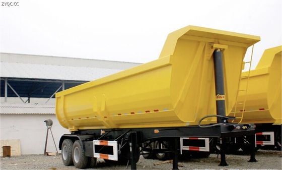 Q345B / T700 砂石輸送用鋼筋本線水力後部ダンプ半トレーラー