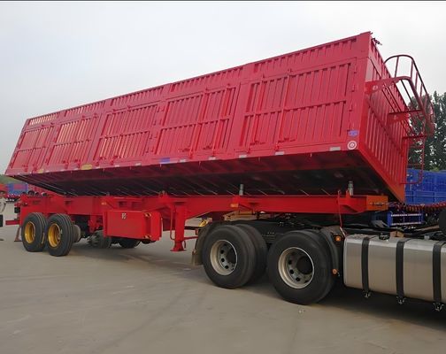 30~100トンの積載物 横転転用セミトレーラー トラックや卸貨物用の13000×2550×2900