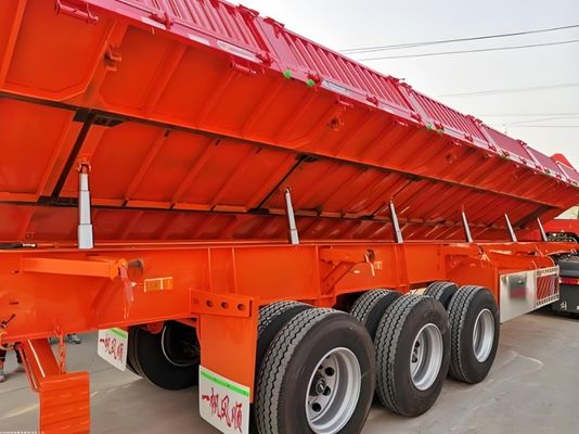 30~100トンの積載物 横転転用セミトレーラー トラックや卸貨物用の13000×2550×2900