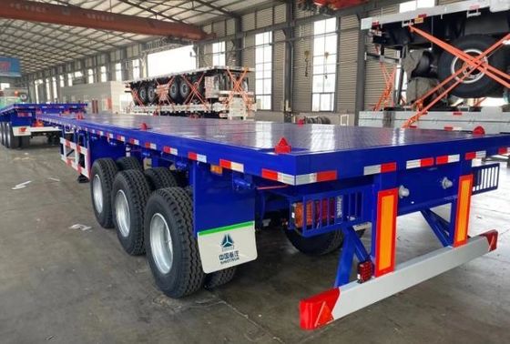 50tons マックスペイロード トラックトレーラー 多機能側壁貨物コンテナ 半トレーラー