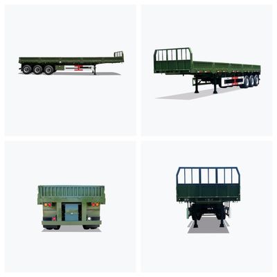 30 50 60トンの横壁のストック 重荷卸荷輸送 畜産用のストック