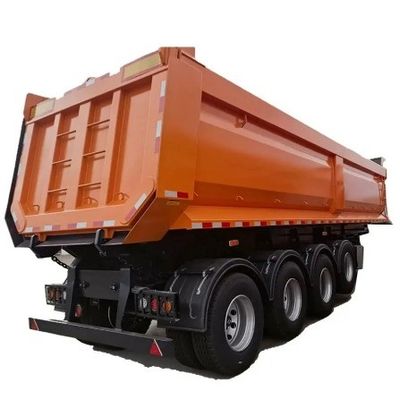 40 50 60 80 トン U型 建設用トラック トレーラー 後部 荷下 後部 ダンプ セミ トレーラー