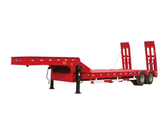 機械式吊り下げ 低床トラック トレーラー 60 80 100 トン重荷の容量