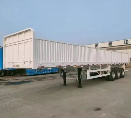 最大3000kgの重荷 鉄筋フェンスの下ろし側側壁半トレーラー