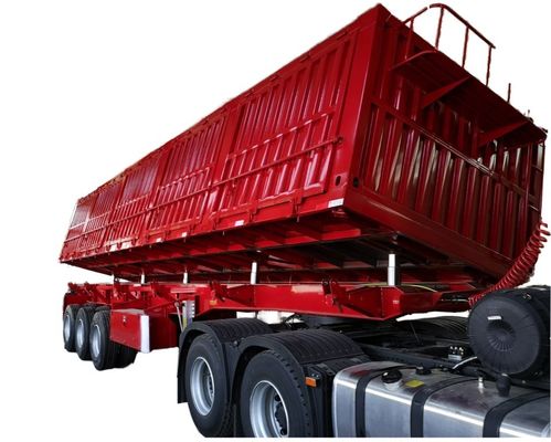 高負荷容量サイドダンプトレーラー 重荷輸送用トラックトレーラー