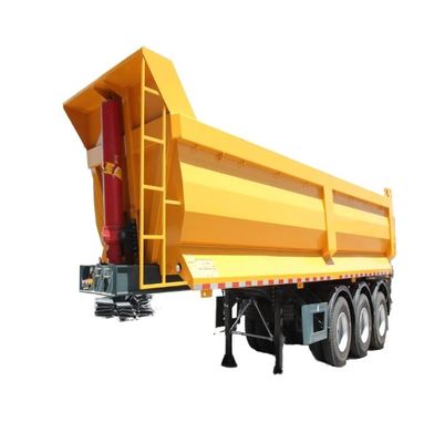 Wosheng 30~80トンの後部ダンプ半トレーラー 最大重荷30000kg U型設計