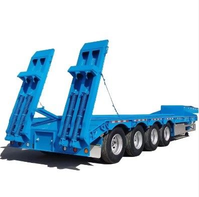 カスタマイズされた12R22.5タイヤ 3/4軸低床半トレーラー
