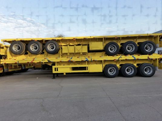 重荷用プラットフォーム 平床トレーラー 最大重荷30000kgとQ345b本線