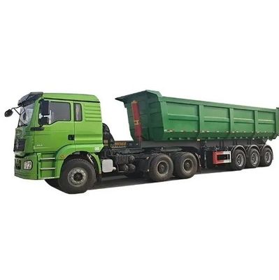 鉄製の半トレーラー 重荷用 45 CBM ターパートレーラー U 形