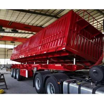 13/16 トン 専門家の卸荷用鋼材用軸側半傾斜トラック