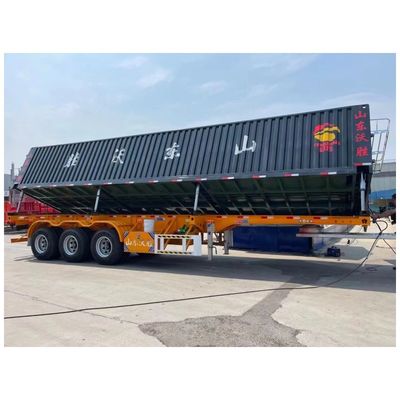 13000*2550*2900mm トラックトレーラー用のパーソナライズド液圧サイドティッパーダンプセミトレーラー