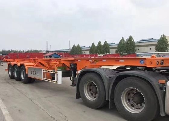3軸コンテナ・シャシ コンテナ輸送用骨格トレーラー カスタマイズされた色